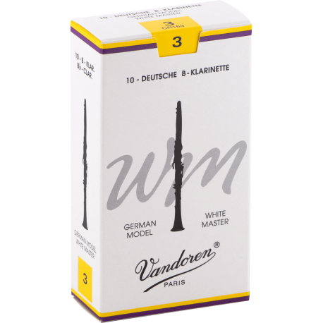 VANDOREN Anches clarinette Sib White Master force 3