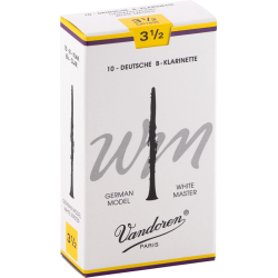 VANDOREN Anches clarinette Sib White Master force 3,5