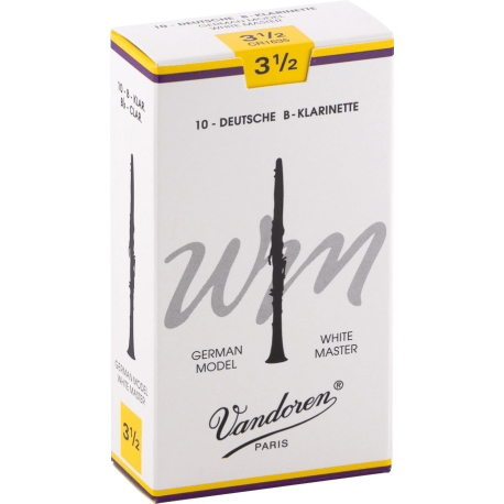 VANDOREN Anches clarinette Sib White Master force 3,5