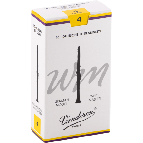 VANDOREN Anches clarinette Sib White Master force 4