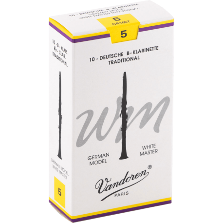 VANDOREN Anches clarinette Sib White Master Traditional force 5