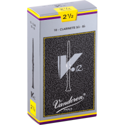 VANDOREN Anches clarinette Sib V12 force 2,5