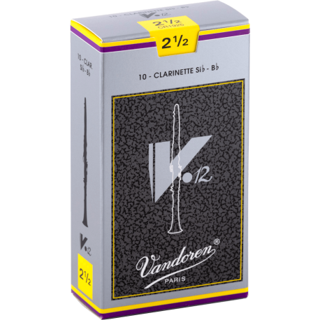 VANDOREN Anches clarinette Sib V12 force 2,5