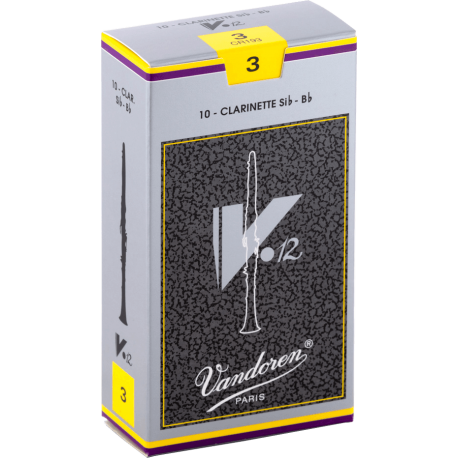 VANDOREN Anches clarinette Sib V12 force 3