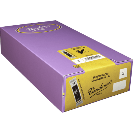 VANDOREN Anches clarinette Sib V12 force 3 - par 50