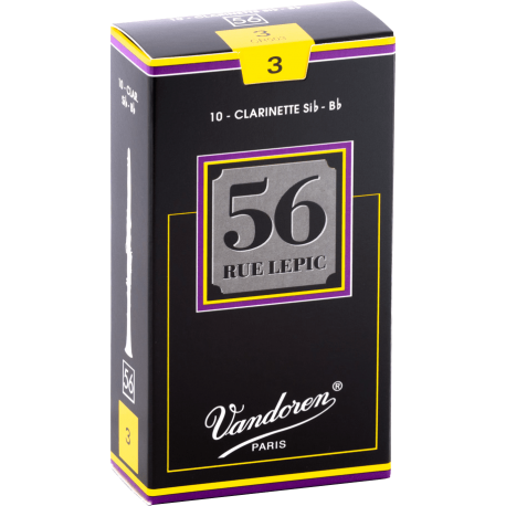 VANDOREN Anches clarinette Sib 56 Rue Lepic force 3