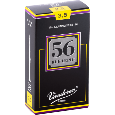 VANDOREN Anches clarinette Sib 56 Rue Lepic force 3,5