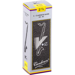 VANDOREN Anches clarinette basse V12 force 2,5