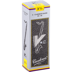 VANDOREN Anches clarinette basse V12 force 3,5