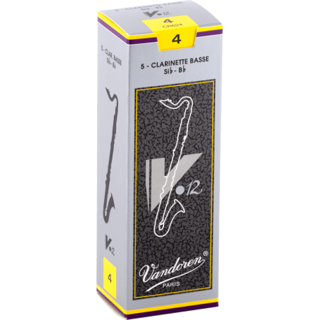 VANDOREN Anches clarinette basse V12 force 4