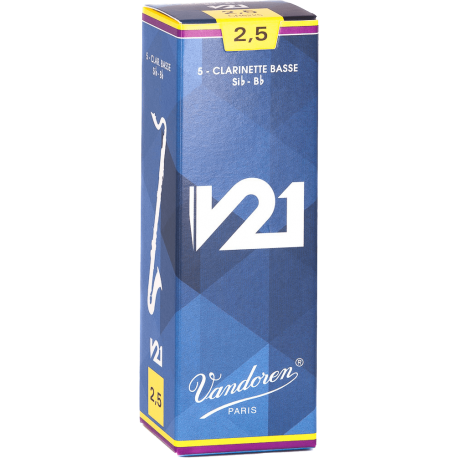 VANDOREN Anches clarinette basse V21 force 2,5