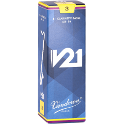 VANDOREN Anches clarinette basse V21 force 3