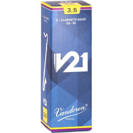 VANDOREN Anches clarinette basse V21 force 3,5