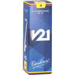 VANDOREN Anches clarinette basse V21 force 4