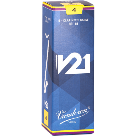 VANDOREN Anches clarinette basse V21 force 4