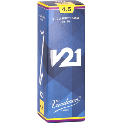 VANDOREN Anches clarinette basse V21 force 4,5
