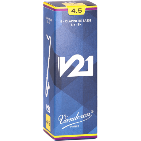 VANDOREN Anches clarinette basse V21 force 4,5
