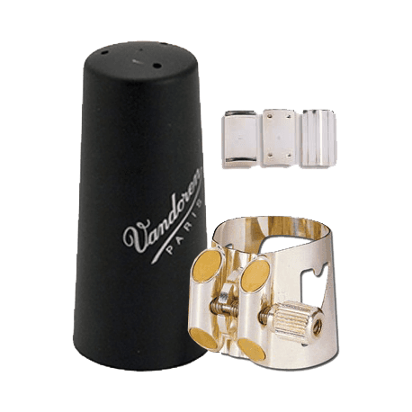 VANDOREN Ligature Optimum clarinette basse + couvre-bec plastique