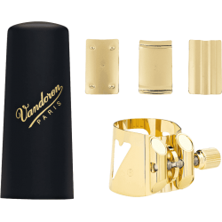 VANDOREN Ligature Optimum saxo alto + couvre-bec plastique