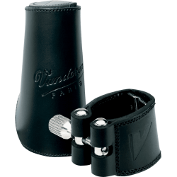 VANDOREN Ligature cuir clarinette Sib + couvre-bec cuir