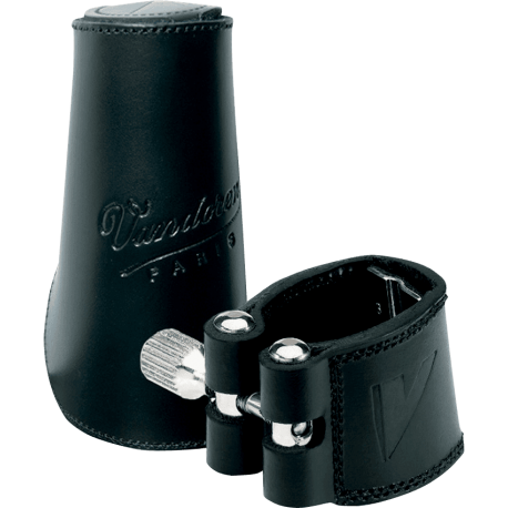 VANDOREN Ligature cuir clarinette Sib + couvre-bec cuir