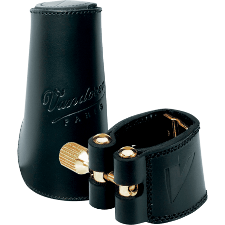 VANDOREN Ligature cuir saxo alto + couvre-bec cuir
