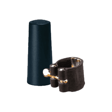 VANDOREN Ligature cuir saxo ténor + couvre-bec plastique