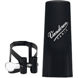 VANDOREN Ligature M/O noire clarinette Sib + couvre-bec plastique