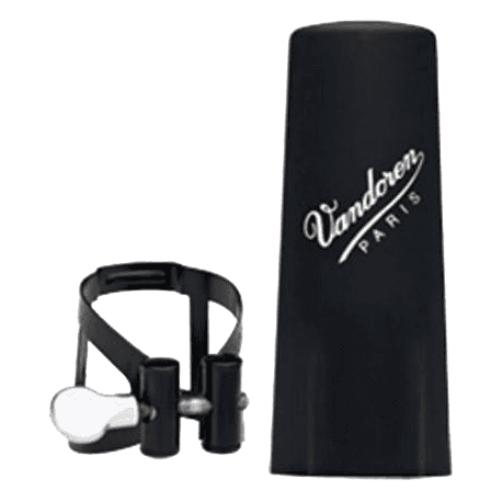 VANDOREN Ligature M/O noire clarinette Sib + couvre-bec plastique