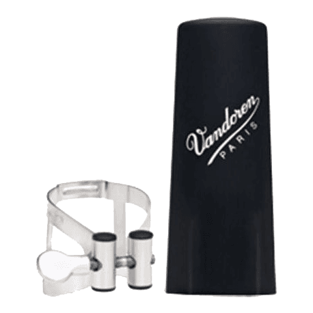 VANDOREN Ligature M/O étain clarinette Sib + couvre-bec plastique