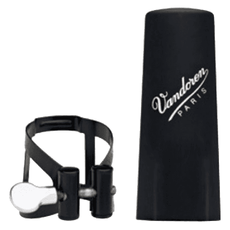 VANDOREN Ligature M/O noire clarinette Mib + couvre-bec plastique