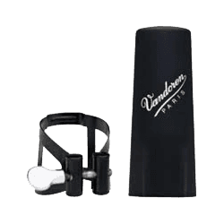 VANDOREN Ligature M/O noire clarinette alto + couvre-bec plastique