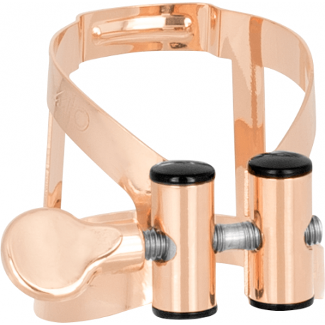 VANDOREN Ligature M/O or rose clarinette basse + couvre-bec plastique