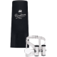VANDOREN Ligature M/O étain clarinette basse + couvre-bec plastique