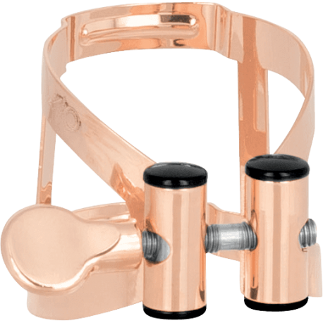 VANDOREN Ligature M/O or rose saxo alto + couvre-bec plastique