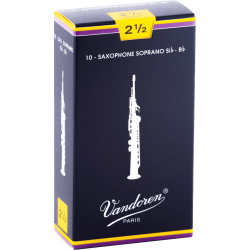 VANDOREN Anches saxophone soprano Traditionnelles force 2,5