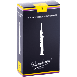 VANDOREN Anches saxophone soprano Traditionnelles force 3