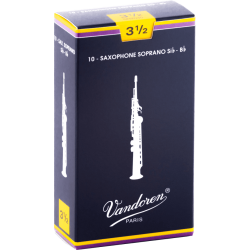 VANDOREN Anches saxophone soprano Traditionnelles force 3,5