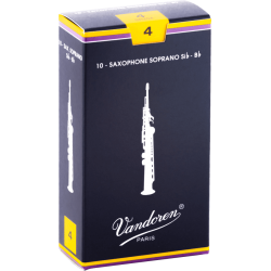VANDOREN Anches saxophone soprano Traditionnelles force 4