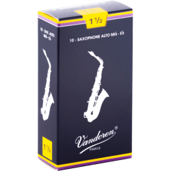 VANDOREN Anches saxophone alto Traditionnelles force 1,5