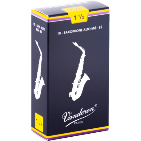 VANDOREN Anches saxophone alto Traditionnelles force 1,5