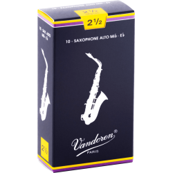 VANDOREN Anches saxophone alto Traditionnelles force 2,5