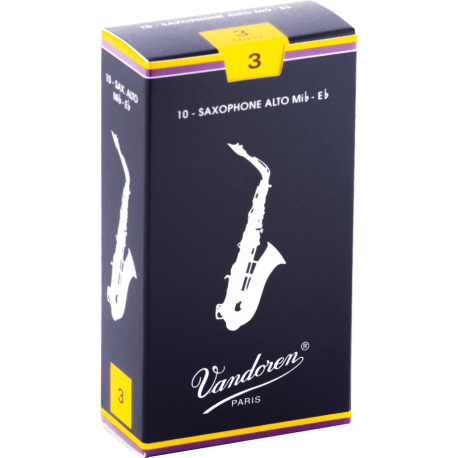 VANDOREN Anches saxophone alto Traditionnelles force 3