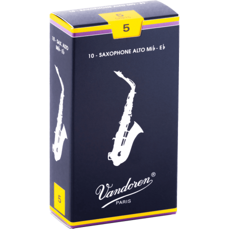VANDOREN Anches saxophone alto Traditionnelles force 5