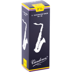 VANDOREN Anches saxophone ténor Traditionnelles force 2,5