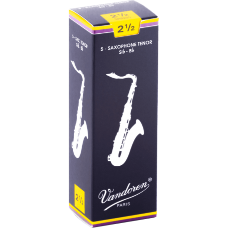 VANDOREN Anches saxophone ténor Traditionnelles force 2,5