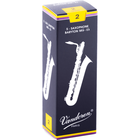 VANDOREN Anches saxophone baryton Traditionnelles force 2