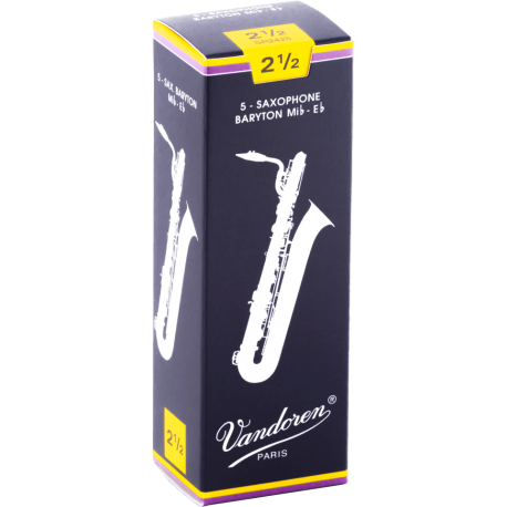 VANDOREN Anches saxophone baryton Traditionnelles force 2,5
