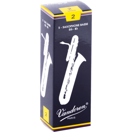 VANDOREN Anches saxophone basse Traditionnelles force 2