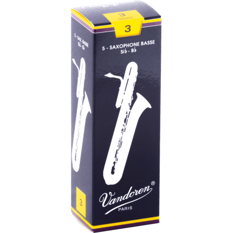 VANDOREN Anches saxophone basse Traditionnelles force 3